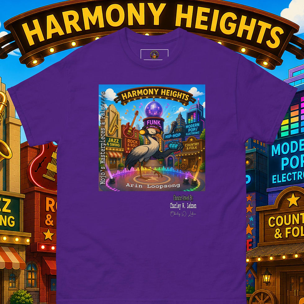 Thumbnail: Benny Bouncewell M M & Pals Adult Unisex classic tee By Charley W. Lehnen