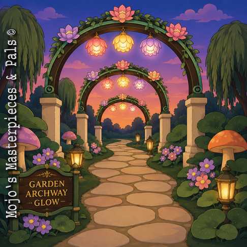 Garden Archway Glow
