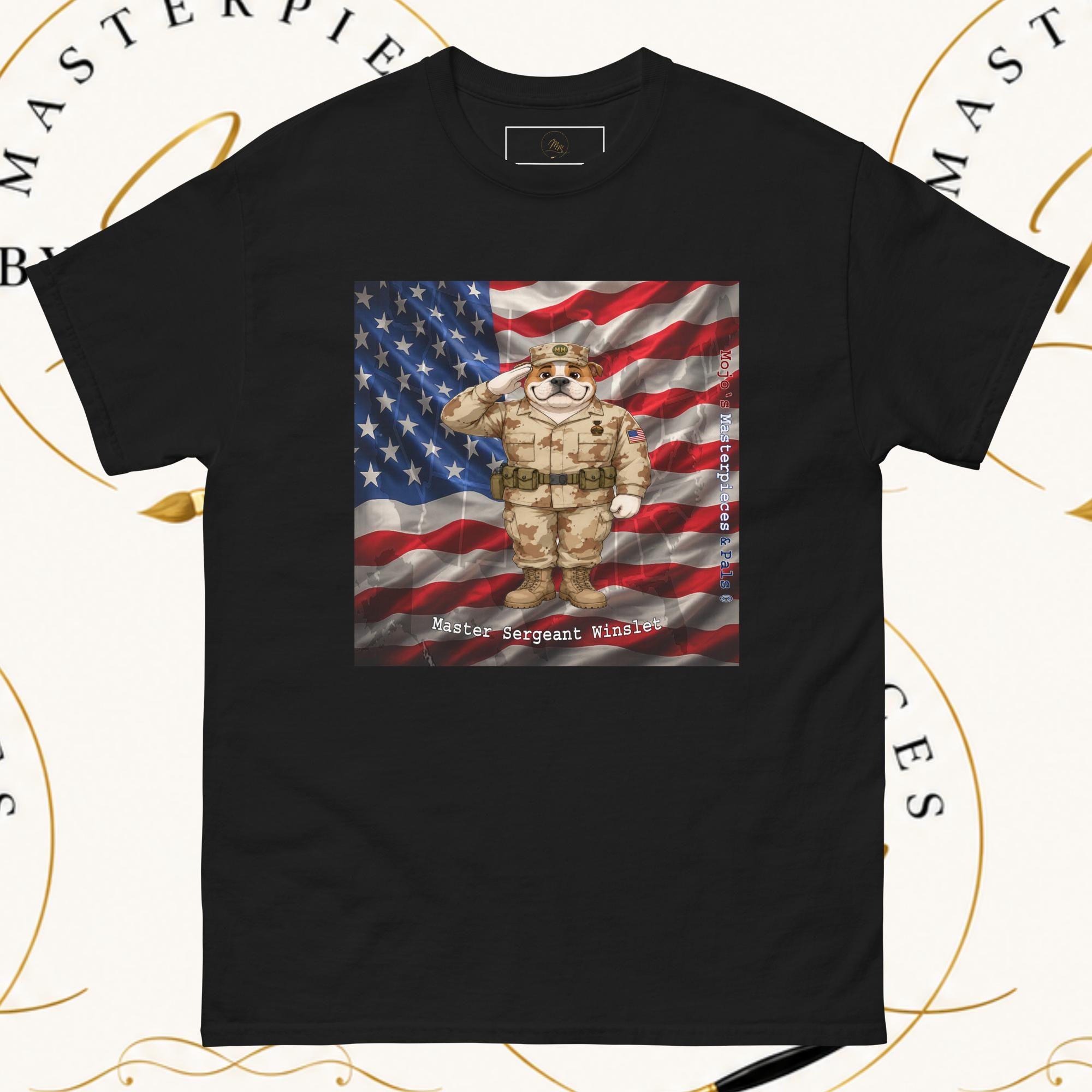 Victorian Bulldog Master Sergeant Winslet Unisex Tee