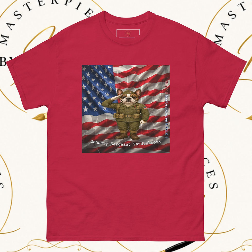 Thumbnail: Gunnery Sergeant Vandenbrook Unisex Tee