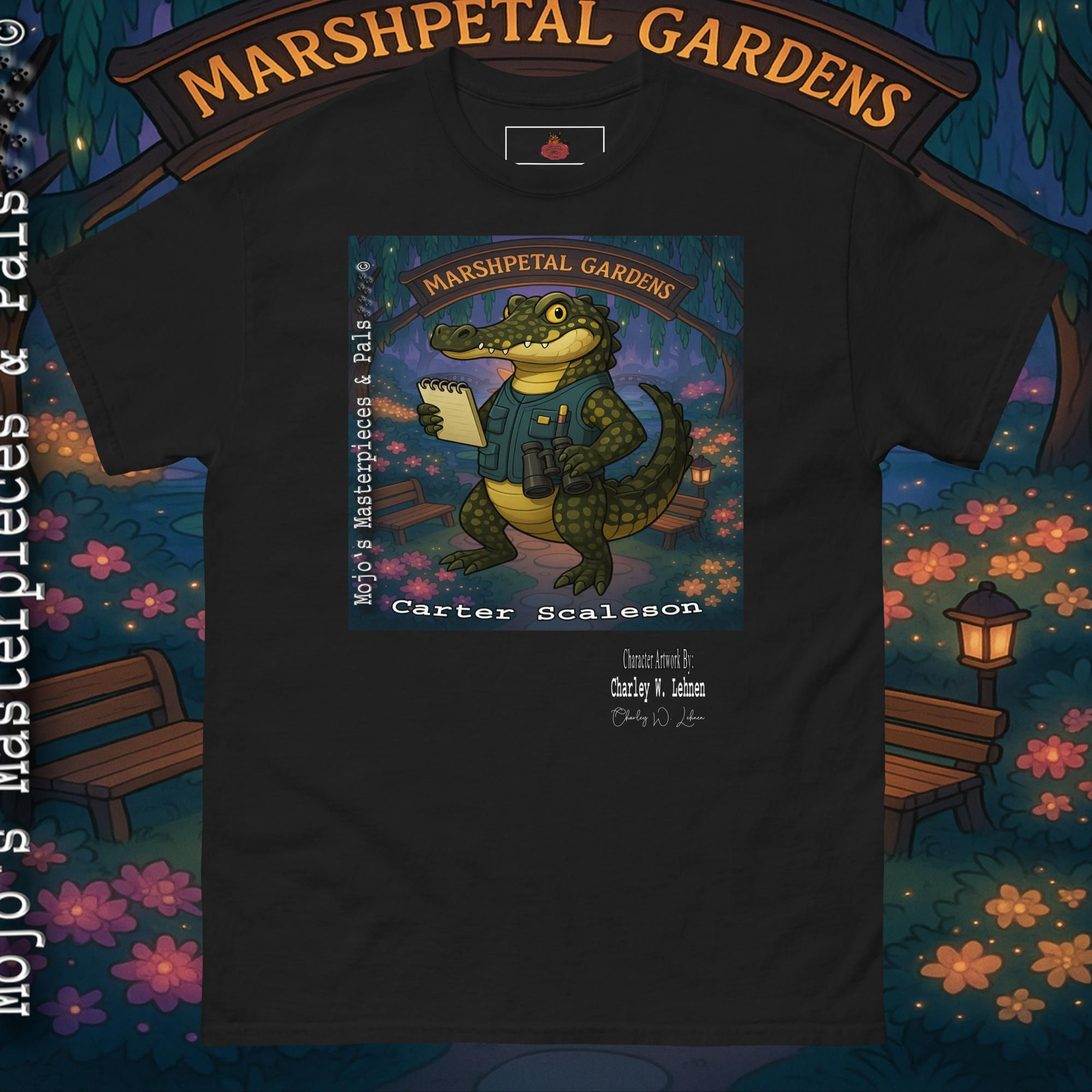 M M & Pals Adult Unisex classic tee Carter Scaleson