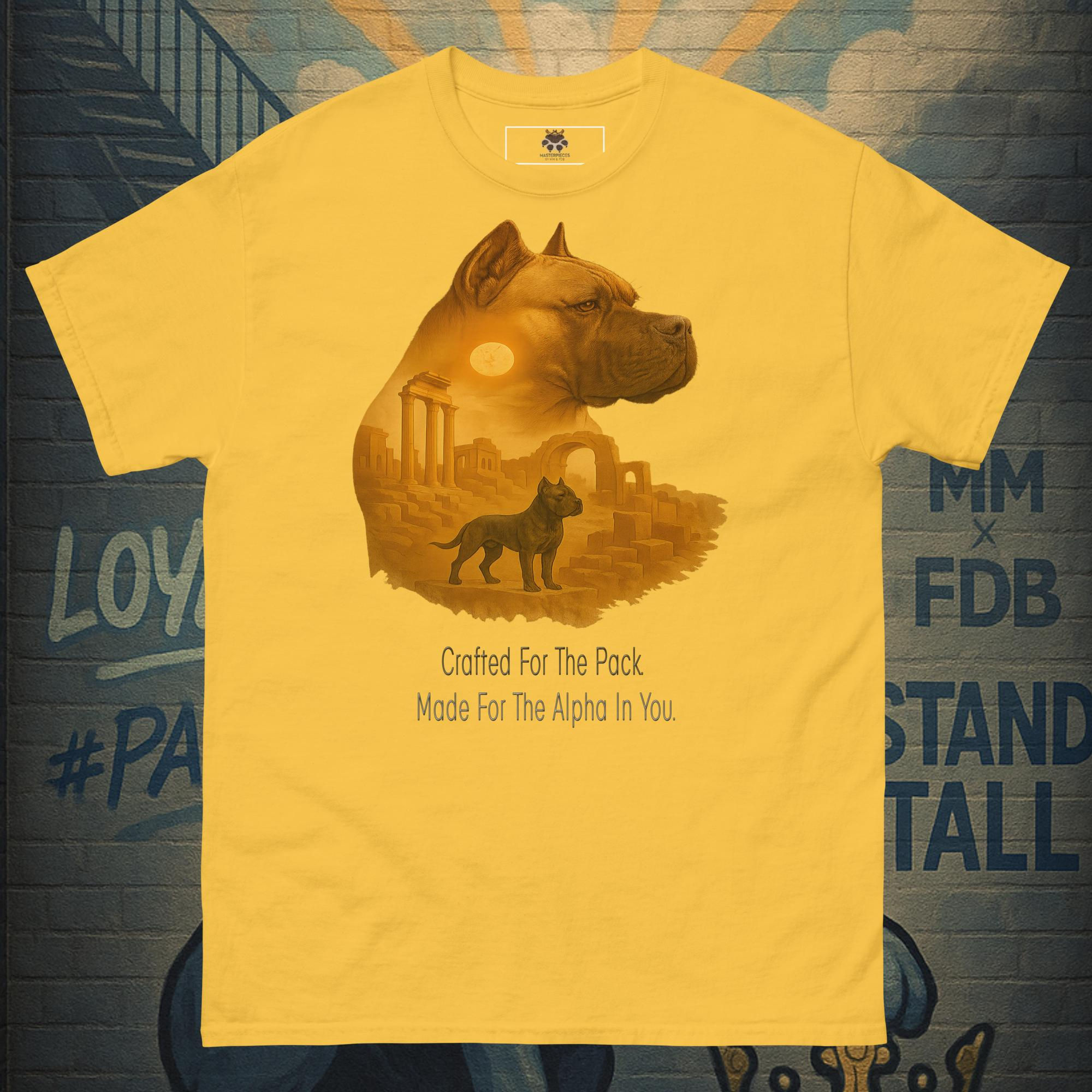 Masterpieces By MM & FDB Echoes Of Titans Unisex classic tee