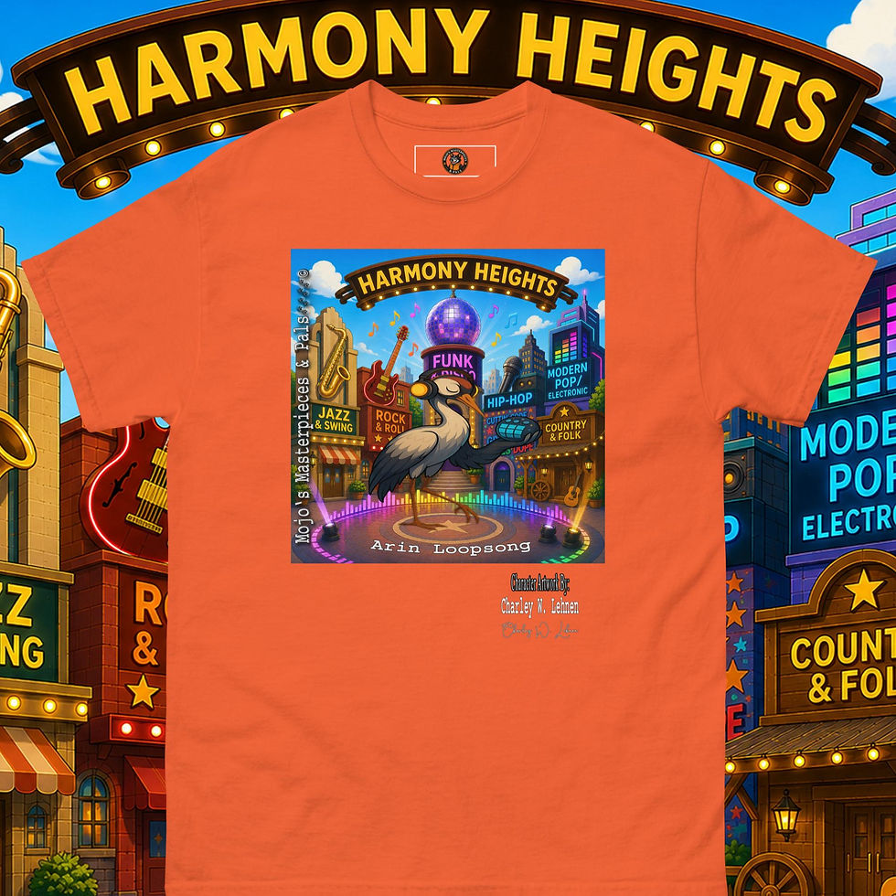 Thumbnail: Benny Bouncewell M M & Pals Adult Unisex classic tee By Charley W. Lehnen