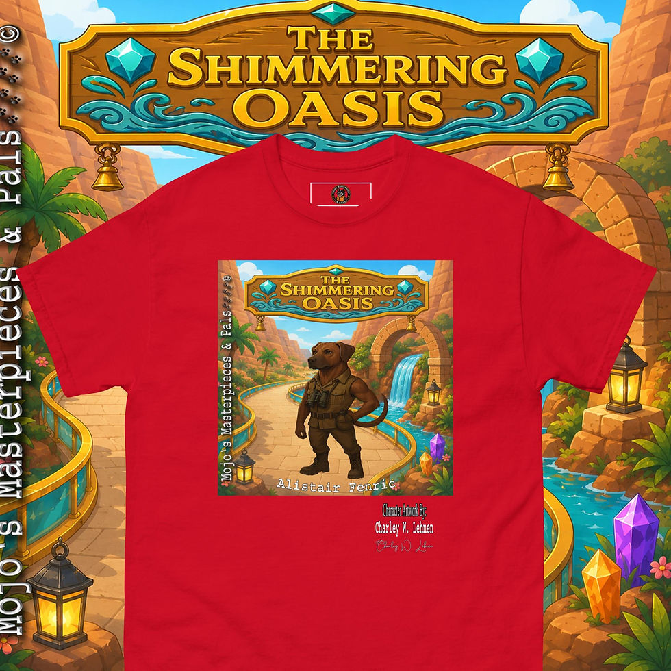 Thumbnail: Alistair Fenric M M & Pals Adult Unisex classic tee By Charley W. Lehnen