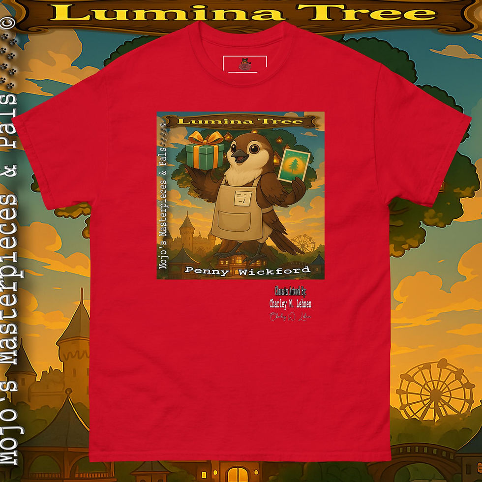 Thumbnail: M M & Pals Adult Unisex classic tee Penny Wickford