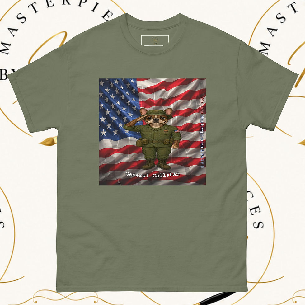 Thumbnail: French Bulldog General Callahan Unisex Tee