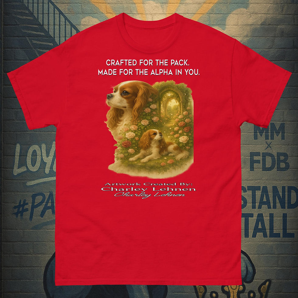 Thumbnail: Royal Rose Reverie Unisex Classic Tee From Masterpieces By MM