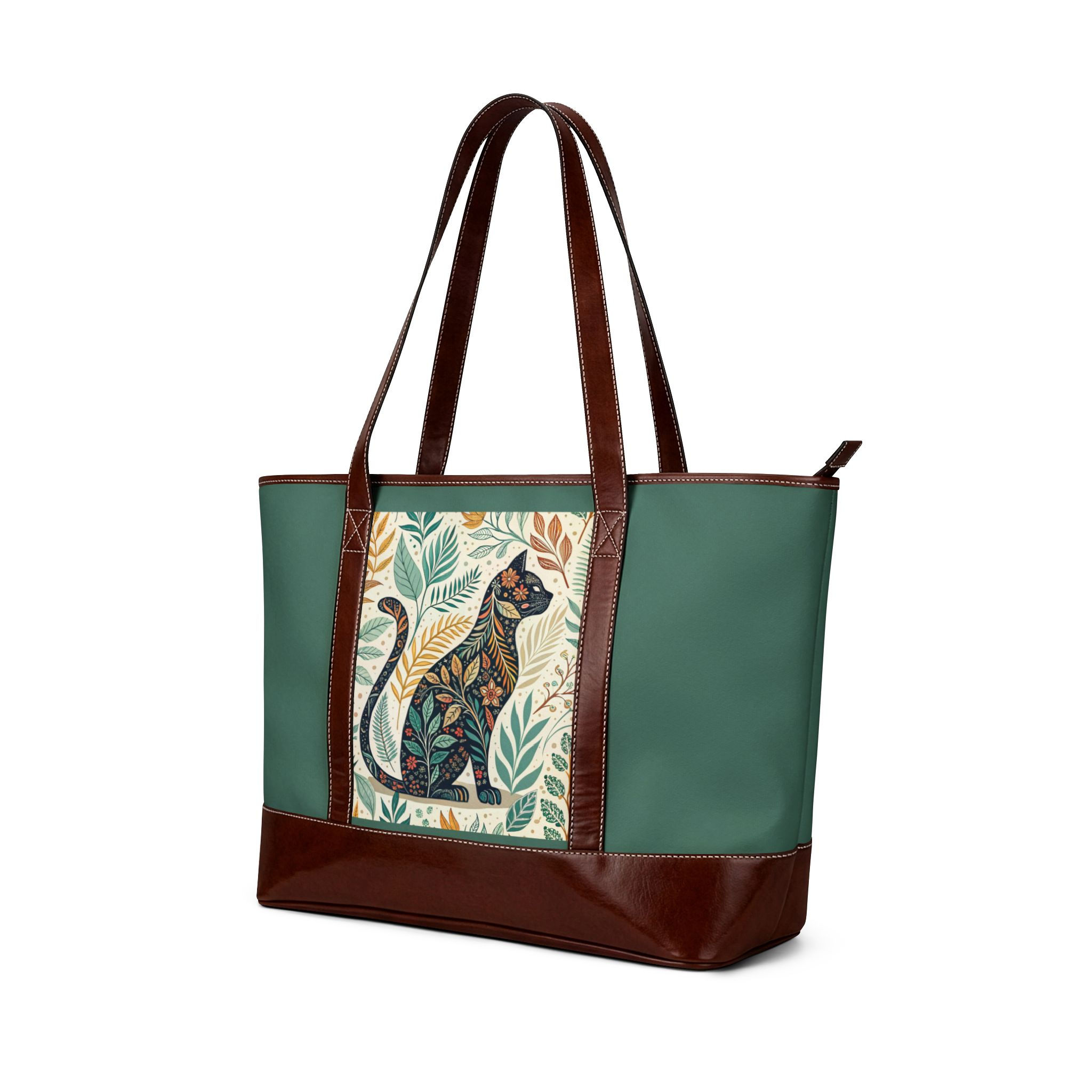 Botanical Night Cat