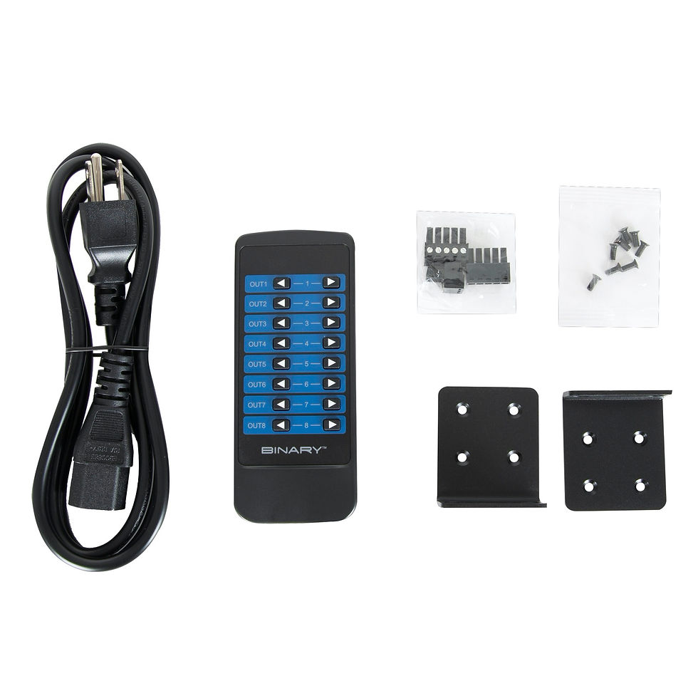 Thumbnail: Binary™ 660 Series 4K HDR HDMI Matrix Switcher - 8x8