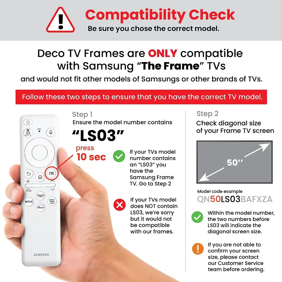 Thumbnail: Tuscan Gloss White Deco Frame