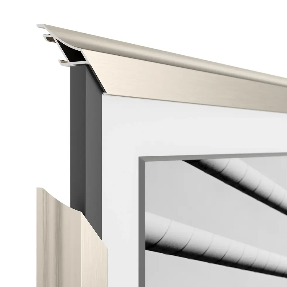 Thumbnail: German Silver - Alloy Scoop Samsung Frame Bezel