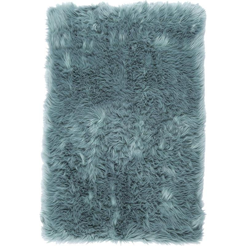 Nicole Miller Aspen Faux Fur Shag Rug