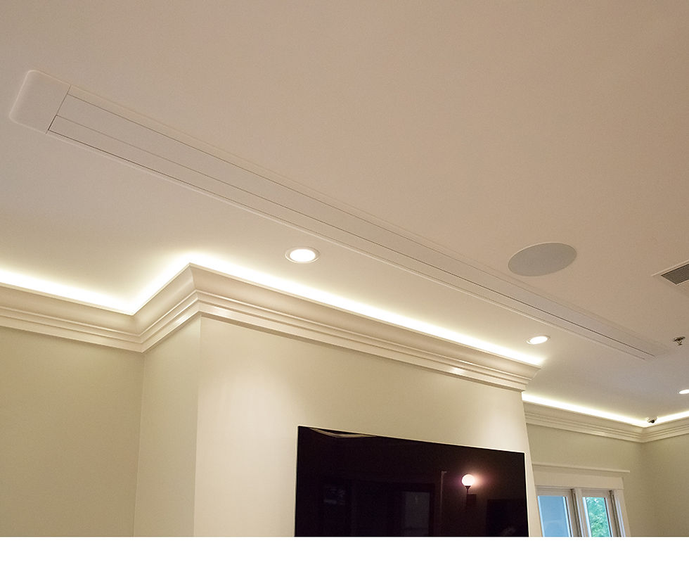 Thumbnail: Dragonfly™ Recessed Motorized Tab Tension Matte White Projection Screen (16:9) -