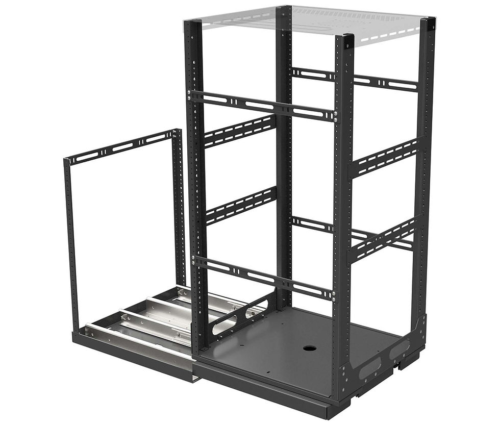 Fit Out Racks Strong® In-Cabinet Slide-Out Racks | 18U | Denver Audio Video
