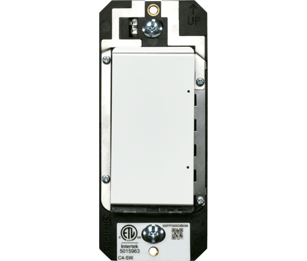 Control4® Contemporary 120/277V Switch - White
