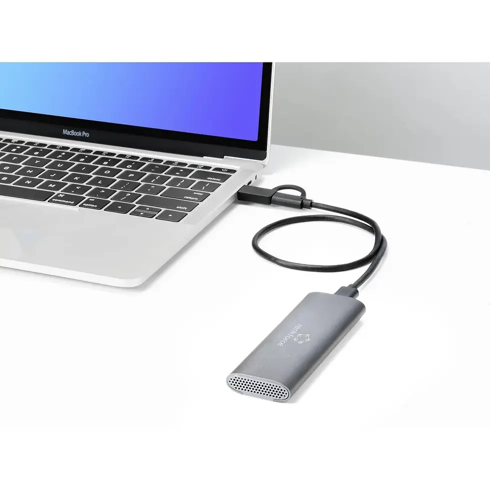 Miniaturbild: Renkforce RF-5052920 M.2 hard drive enclosure M.2 2230, M.2 2242, M.2 2260, M.2
