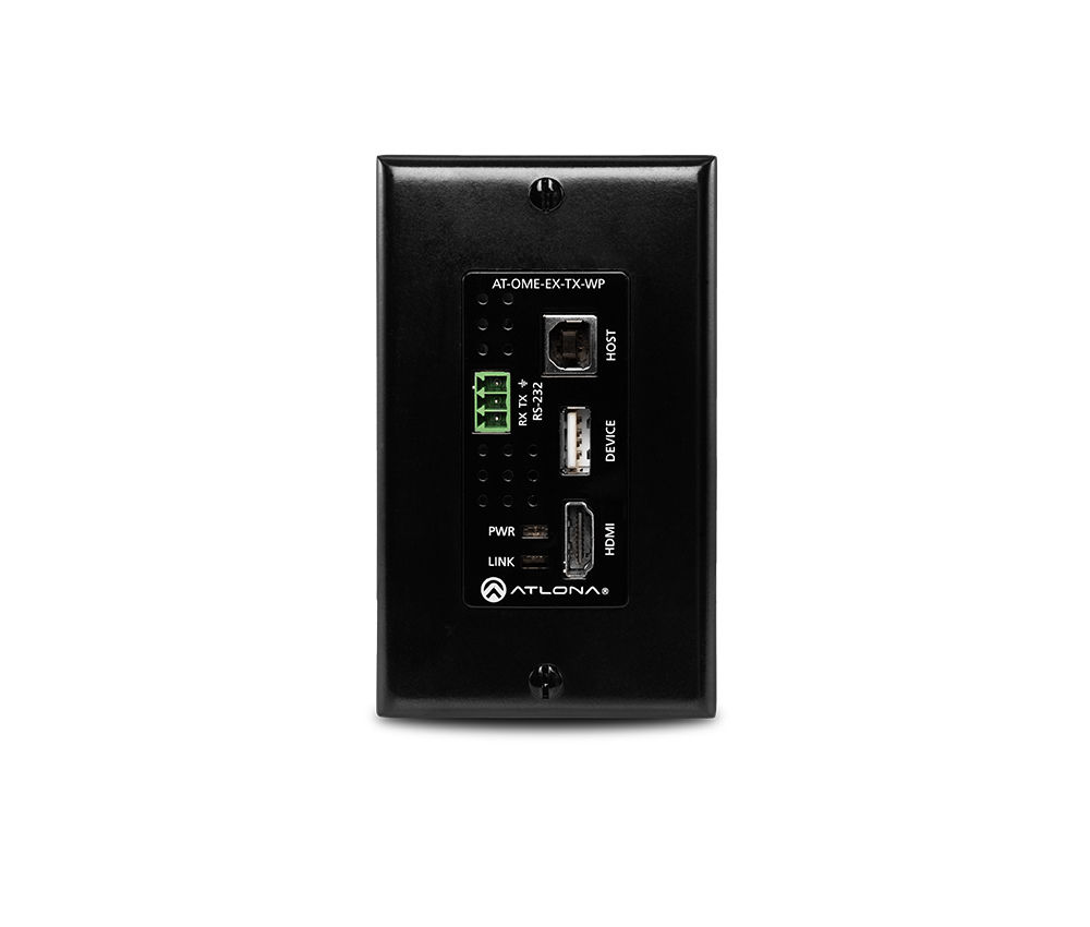 Atlona® Wallplate Transmitter for HDMI with USB