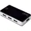 Miniaturbild: Digitus DA-70231 4 Port USB 3.2 Gen 1 Hub (USB 3.0) Black, Silver
