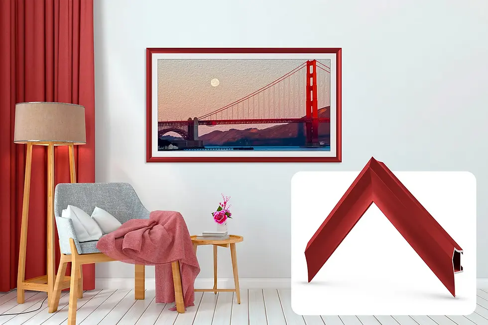 Thumbnail: Candy Apple Red - Alloy Prismatic Samsung Frame Bezel