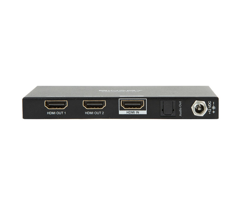 Binary 260 Series 4K HDR HDMI Splitter | 1x2
