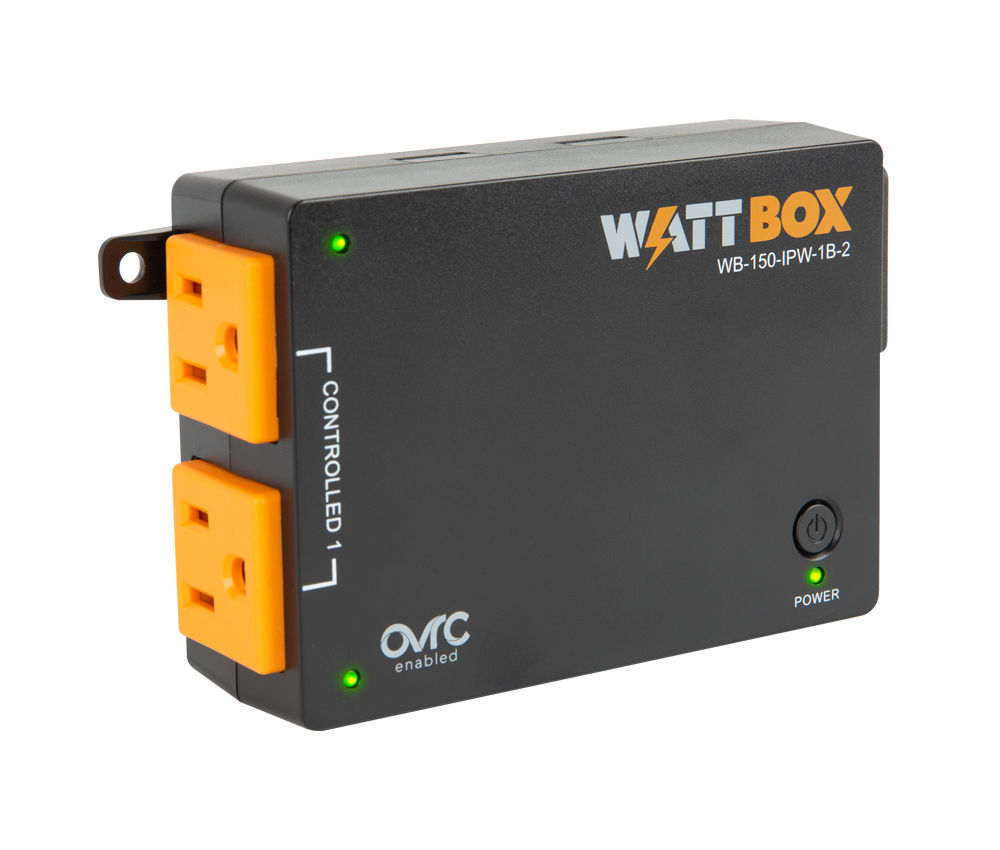 WattBox® 150 Series IP Power Controller (Ultra Compact) | 1 Controlled Bank, 2 O