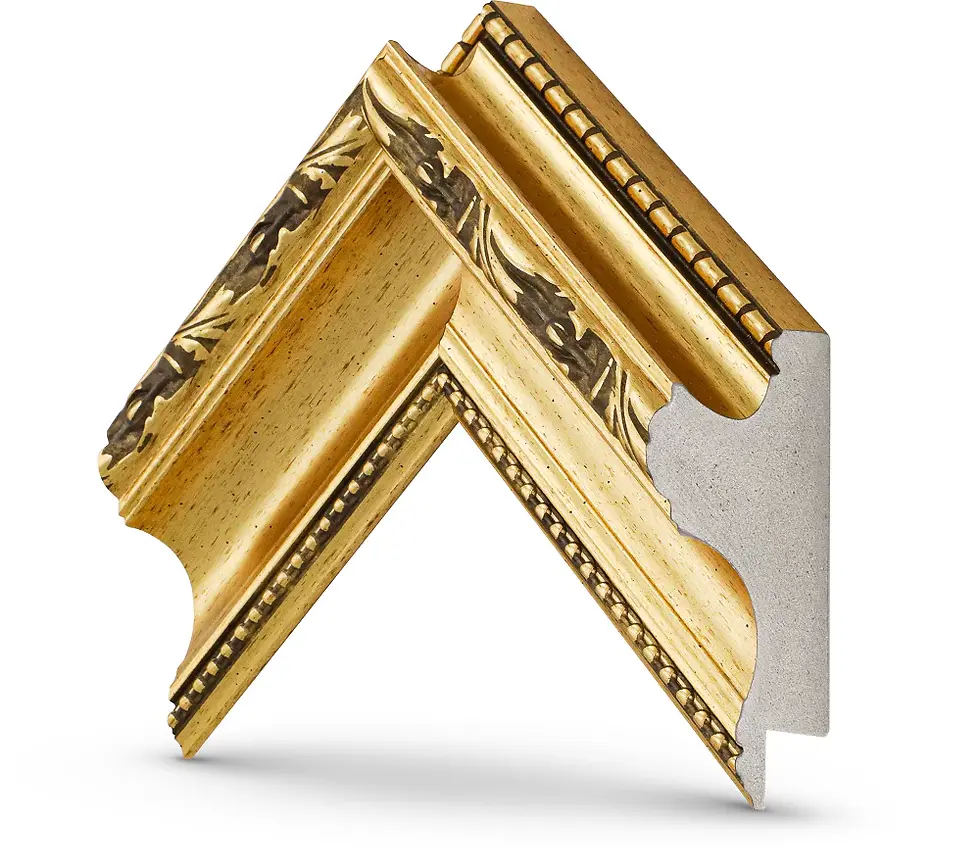 Thumbnail: Ornate Gold Deco Frame