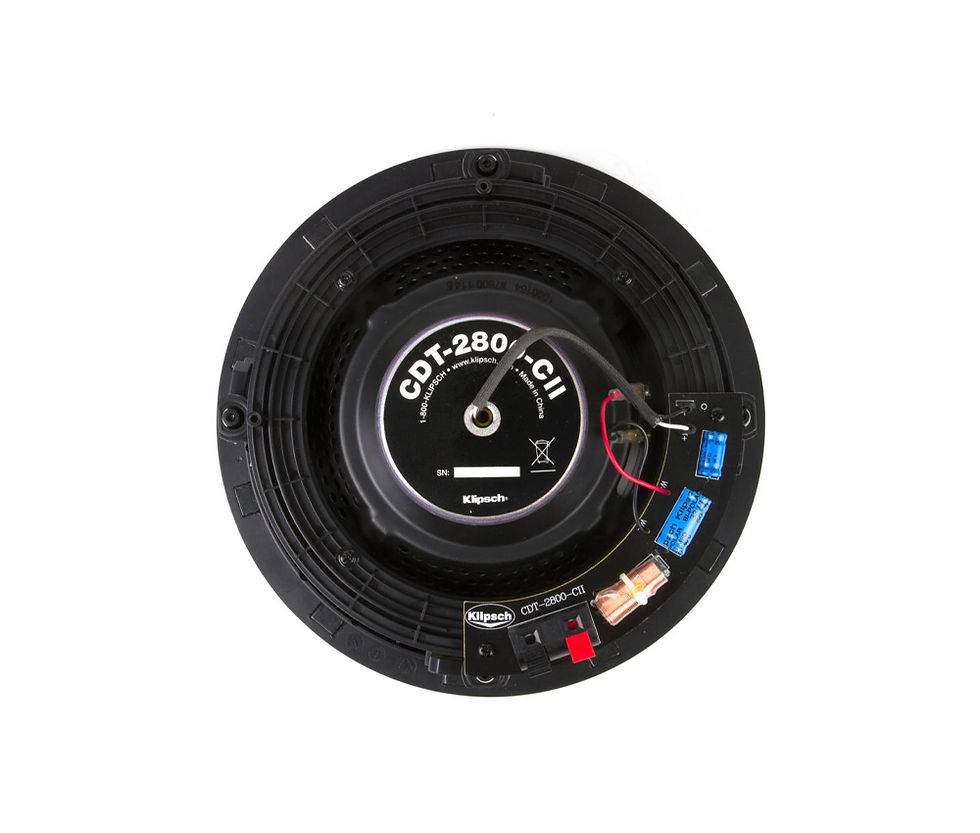Thumbnail: Klipsch Reference Series CDT-2800-C II In-Ceiling Speaker - 8" Woofer (Each)