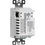Thumbnail: Control4® 120V Receptacle Outlet Switch - Snow White
