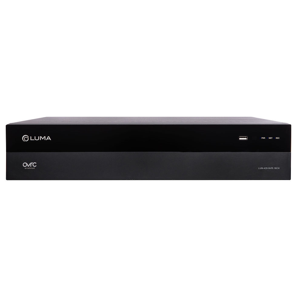Luma® Surveillance 420 Series NVR - 16 Channels | 12TB Hard Drive