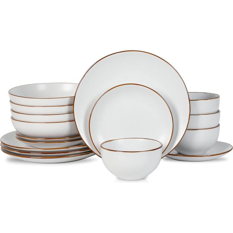 Brasa Stoneware 16 Piece Dinnerware Sets