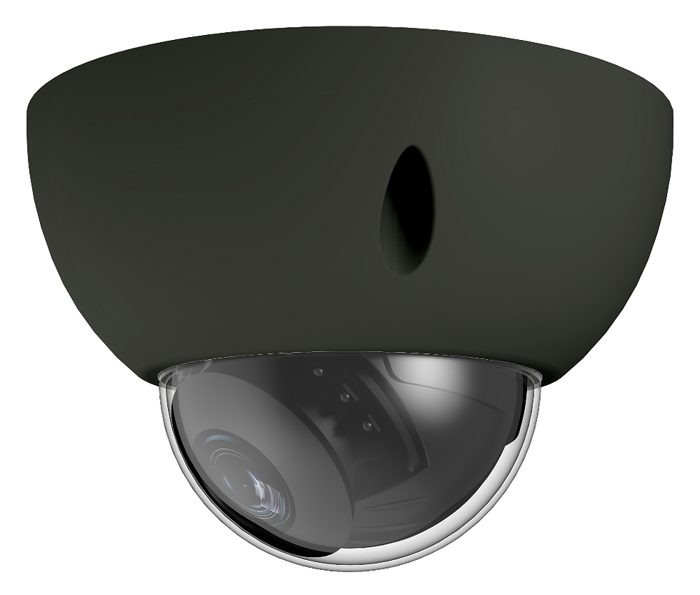 Thumbnail: ClareVision 8MP Mini IP Dome Camera | Black