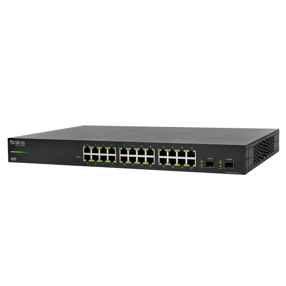 Thumbnail: Araknis Networks 320 Series L2 Managed Gigabit Switch with Full PoE+| 24 + 2 Fro