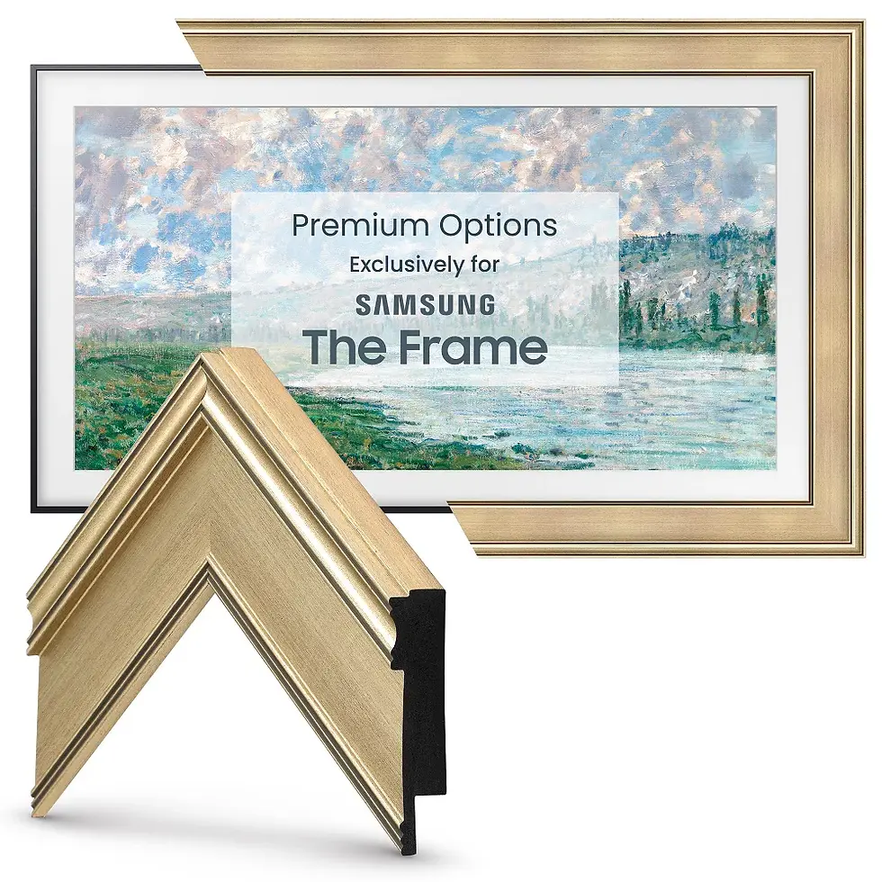 Champagne Deco Frame