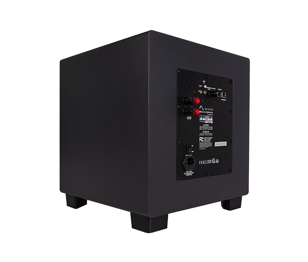 Episode® MEGA S-Series 10" Sealed Subwoofer with Amplifier