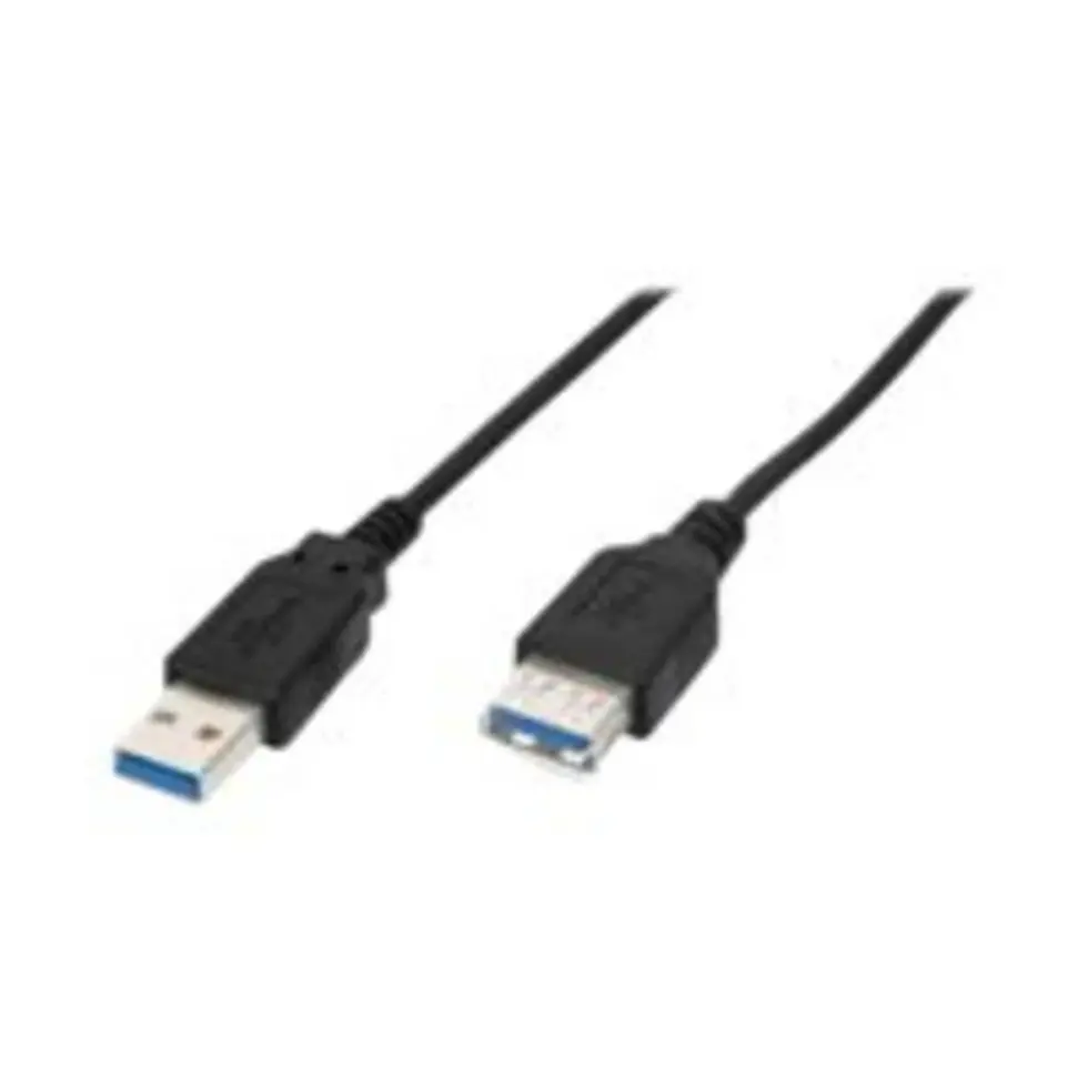 Digitus USB cable USB 3.2 Gen1 (USB 3.0 / USB 3.1 Gen1) USB-A male, USB-A female