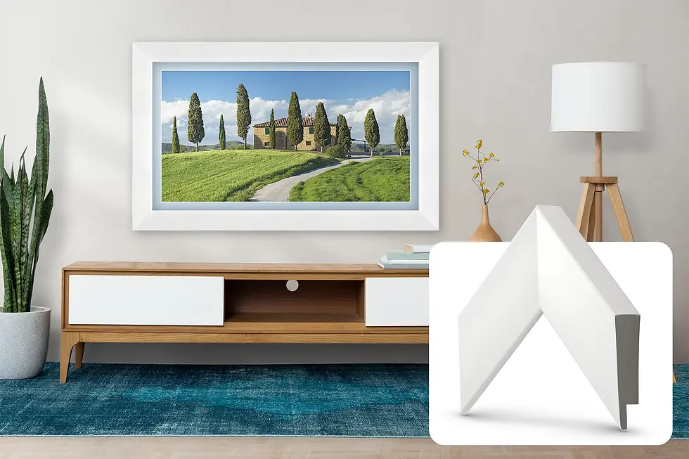 Thumbnail: Gloss White Deco Frame