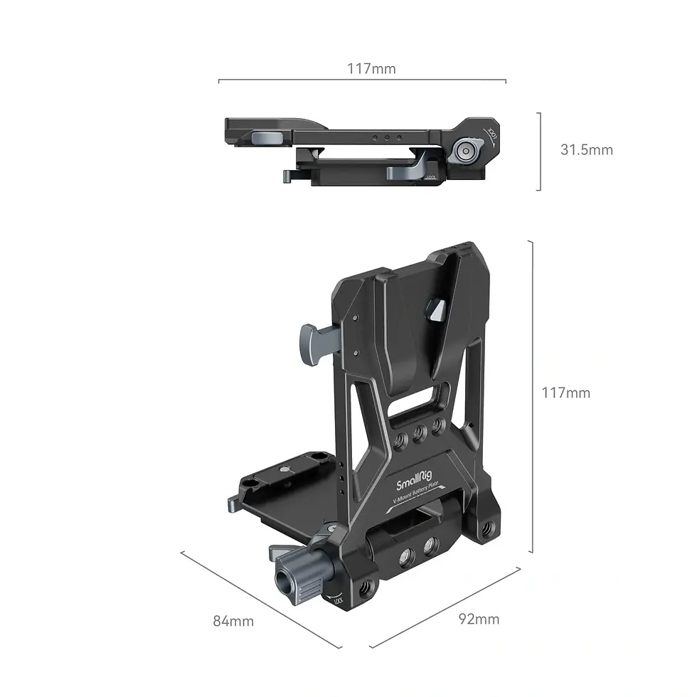 Miniaturbild: Compact V-Mount Battery Mounting System