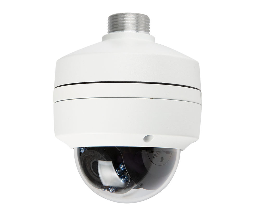 Luma Surveillance™ 110 Series Dome Cap Mount | White