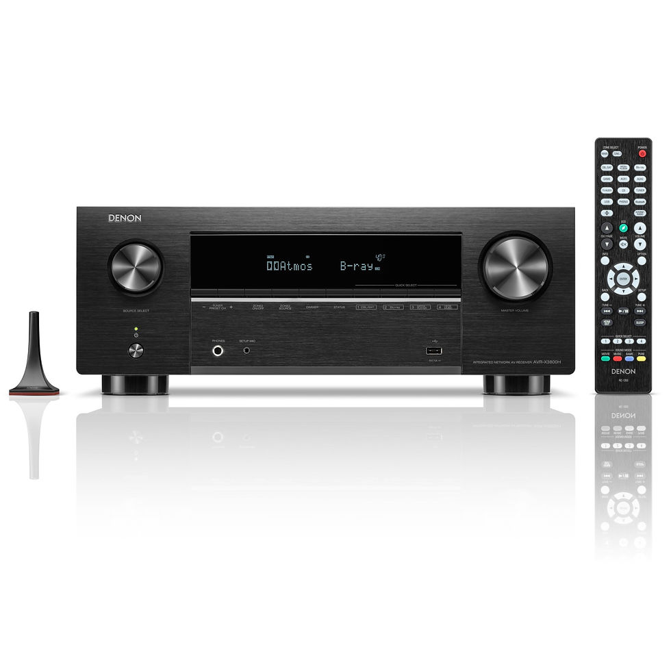 Thumbnail: Denon AVR-X3800H 8K AV Receiver | 9.4 Channel x 105W