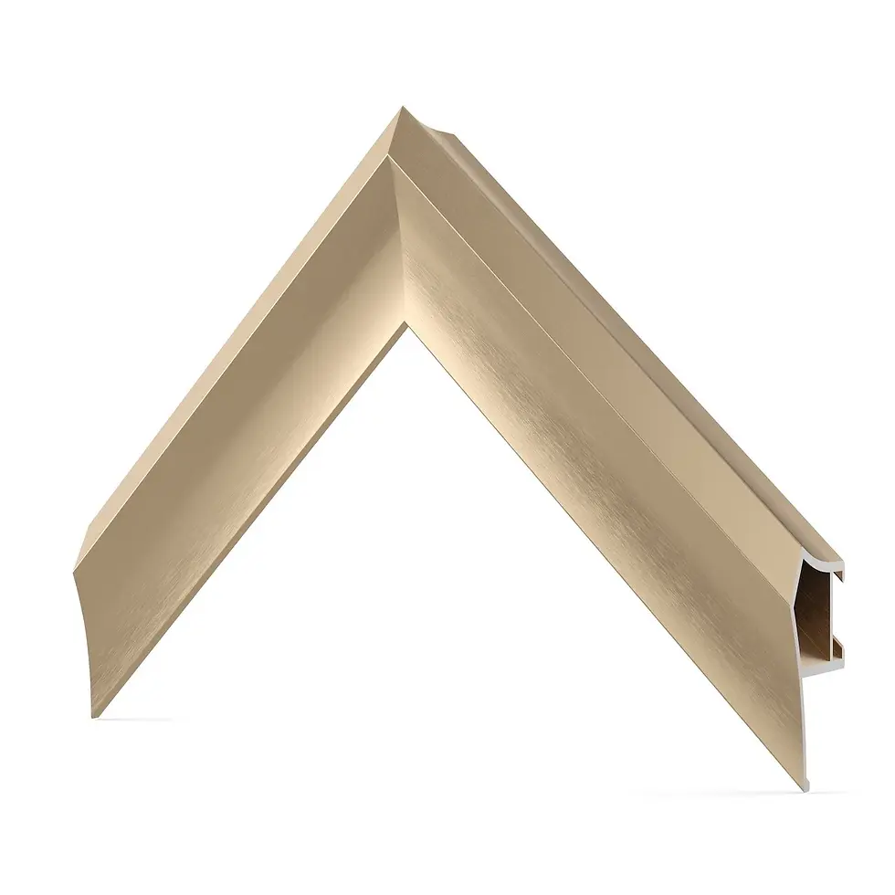 Thumbnail: Pale Gold - Alloy Prismatic Samsung Frame Bezel