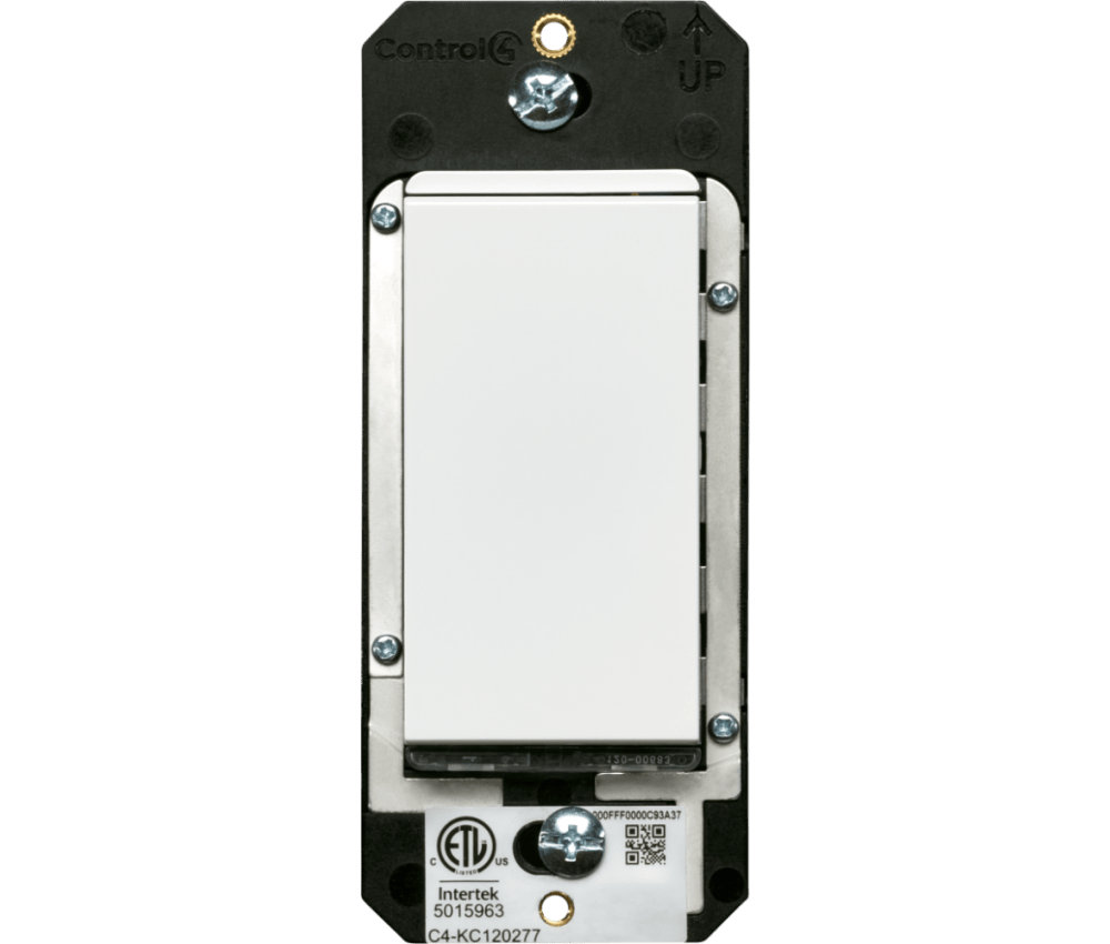 Control4® Contemporary Auxiliary Keypad - White