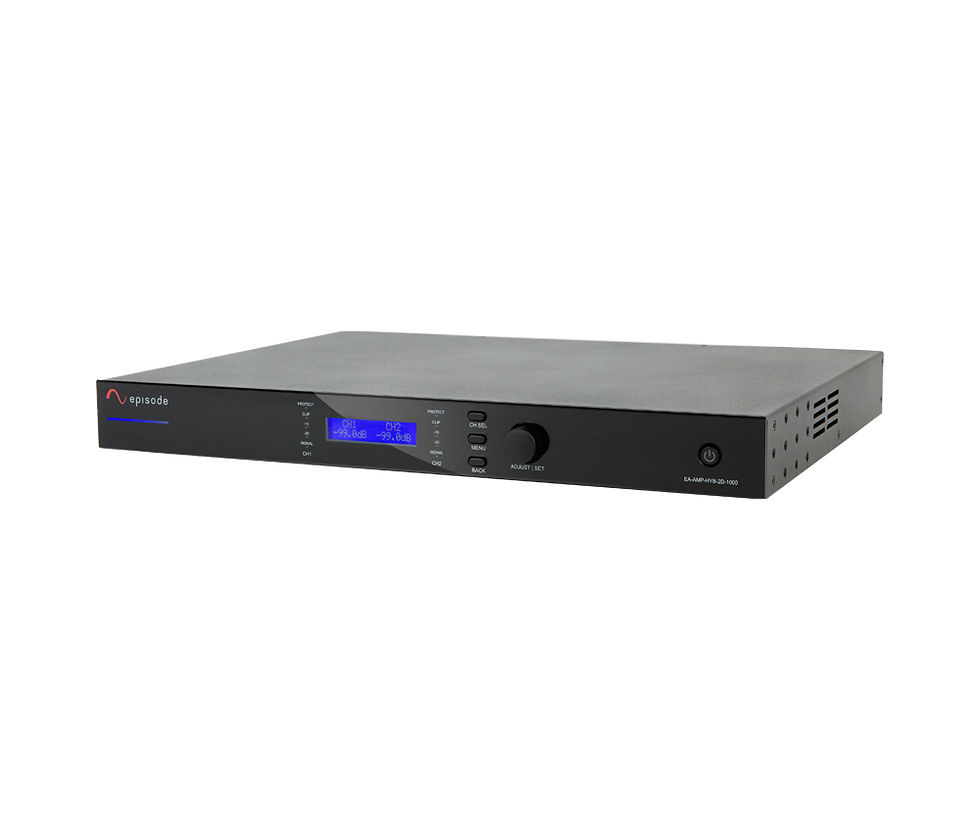 Thumbnail: Episode® 70V/8-ohm IP-Enabled Amplifier | 1000W x 2 Channels