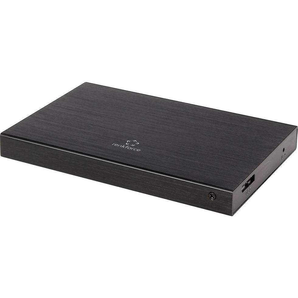 Renkforce RF-4038897 SATA hard drive enclosure 2.5 inch USB 3.2 Gen 1 (USB 3.0)