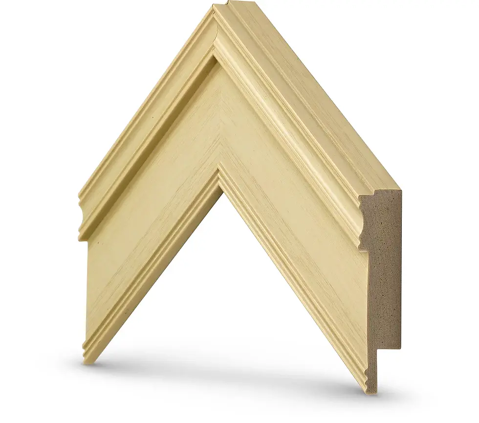 Thumbnail: Antique White Deco Frame