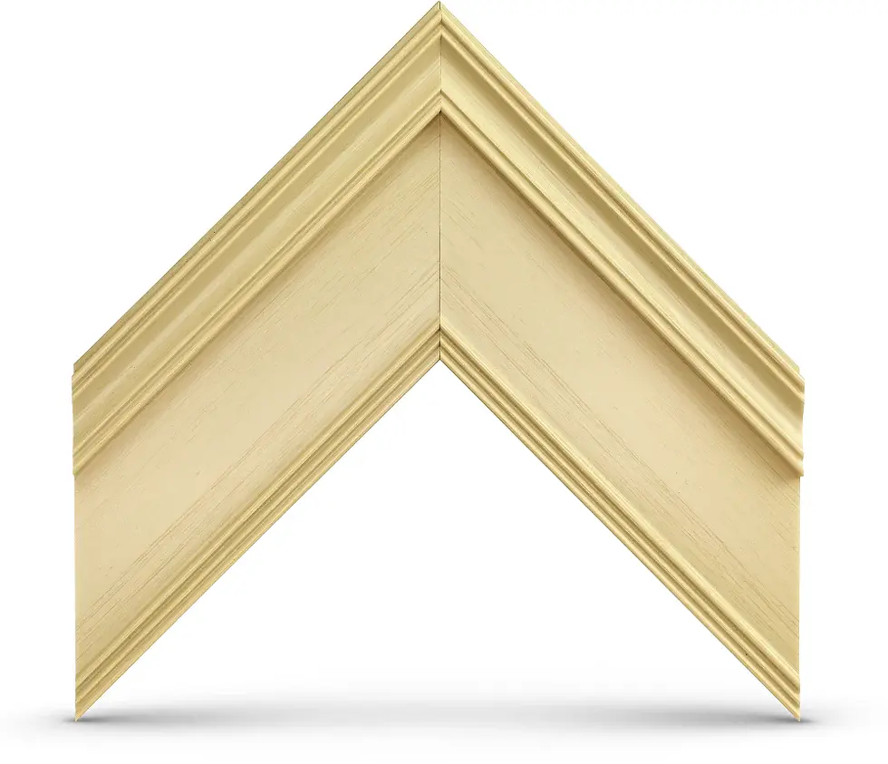 Thumbnail: Antique White Deco Frame