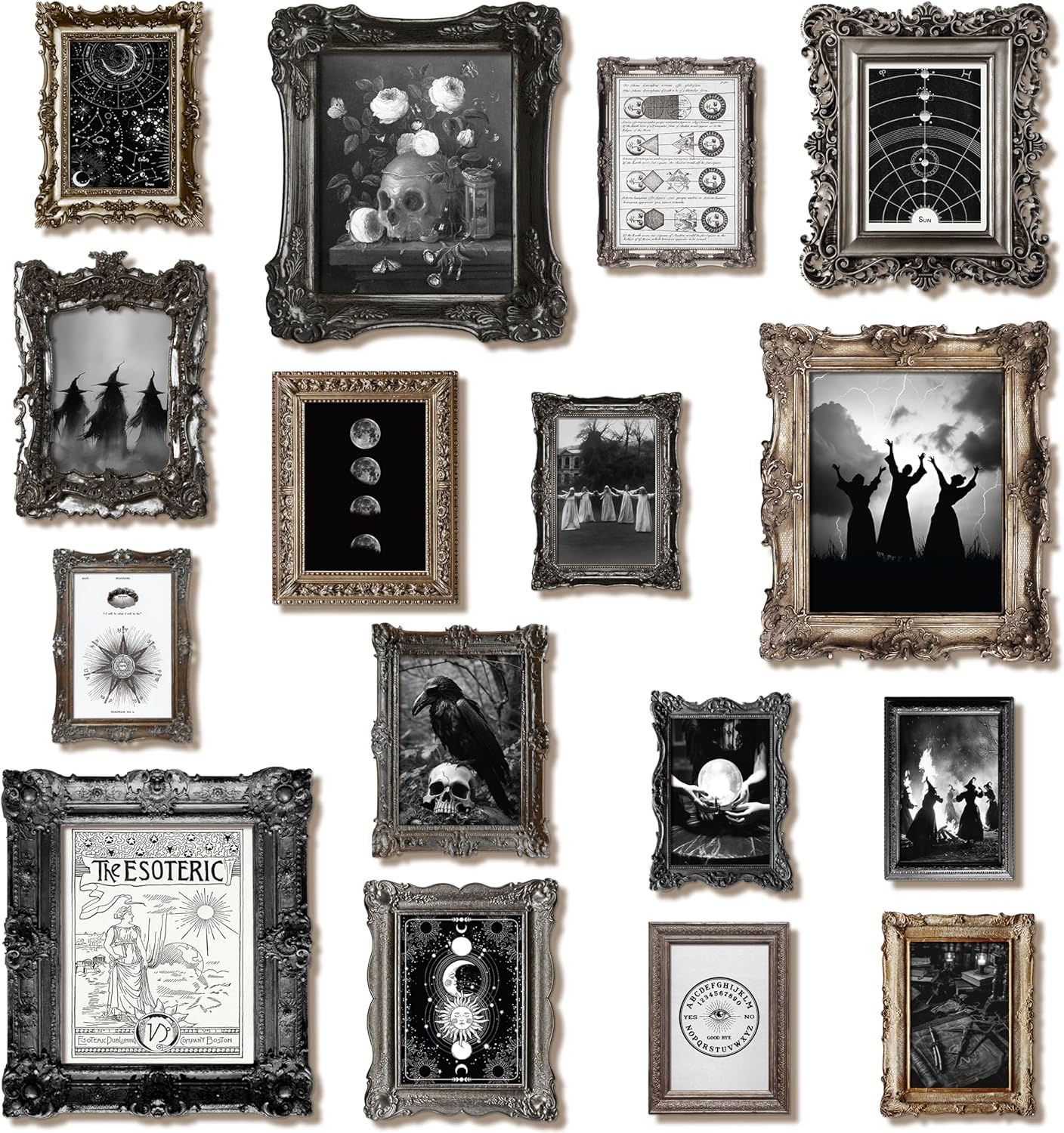 Witchy Gothic Dark Wall Art