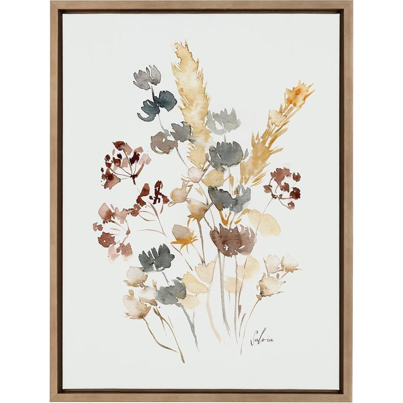 Sylvie Wild Salvia Canvas Art