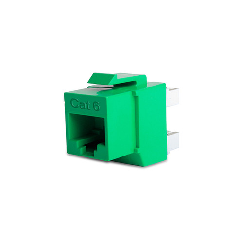Green Rj45 Keystone Wirepath™ Cat 6 RJ45 UTP Keystone Insert - 180 Degree (Green) | Denver ...