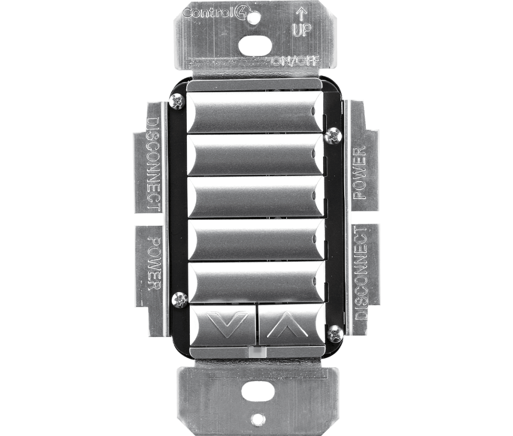Control4® 277V Keypad Dimmer - Aluminum