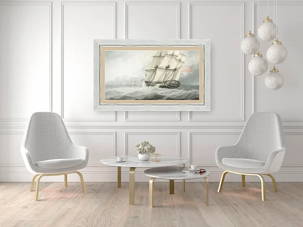 Thumbnail: Contemporary Silver Deco Frame